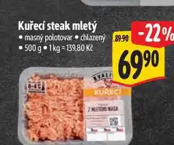 Albert Kuřecí steak mletý 500 g nabídka