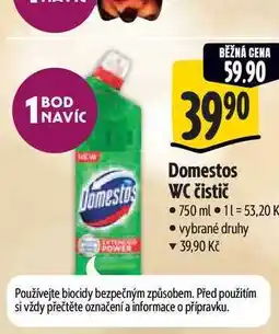 Albert Domestos WC čistič 750 ml nabídka