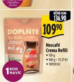 Albert Nescafé Crema Refill 150 g nabídka