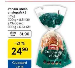 Tesco Penam Chléb chalupářský, 375 g nabídka
