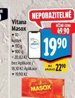 Albert Vitana Masox 10 kostek 110 g nabídka