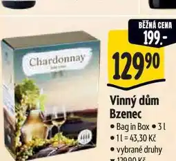 Albert Vinný dům Bzenec 3 l nabídka