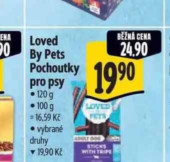 Albert Loved By Pets Pochoutky pro psy 120 g nabídka