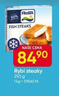 Hruška Frosta Rybí steaky 250 g nabídka