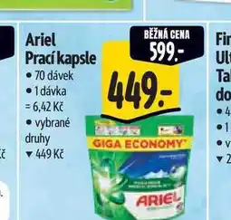 Albert Ariel Prací kapsle 70 dávek nabídka