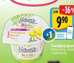 Albert Tvarohový dezer 80 g nabídka