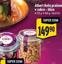 Albert Kešu pražené v cukru - dóza 225 g nabídka