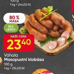 Hruška Masopustní klobása 100 g nabídka