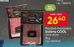Hruška Salámy COOL různé druhy 75 g nabídka