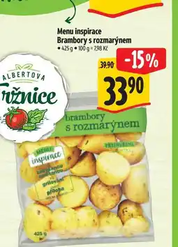 Albert Menu inspirace Brambory s rozmarýnem 425 g nabídka