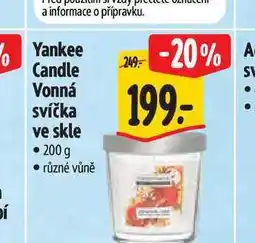 Albert Yankee Candle Vonná svíčka ve skle 200 g nabídka