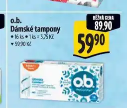 Albert o.b. Dámské tampony 1ks nabídka