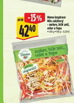 Albert Menu inspirace Mix salátový mrkev, bílé zelí, celer a řepa 200 g nabídka