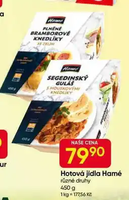 Hruška Hamé Hotová jídla 450g, vybrané druhy nabídka