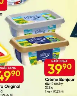 Hruška Créme Bonjour různé druhy 225 g nabídka