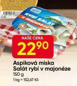 Hruška Aspiková miska Salát rybí v majonéze 150 g nabídka