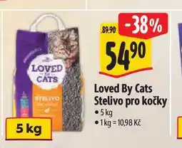 Albert Loved By Cats Stelivo pro kočky 5 kg nabídka