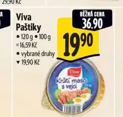 Albert Viva Paštiky 120 g nabídka