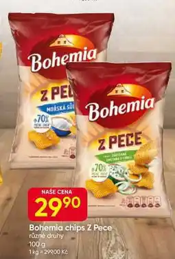 Hruška Bohemia chips Z Pece různé druhy 100 g nabídka