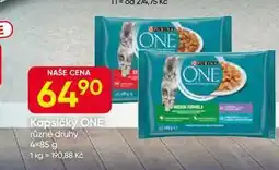 Hruška PURINA ONE různé druhy 4×85 g nabídka