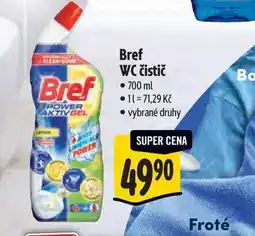 Albert Bref WC čistič 700 ml nabídka