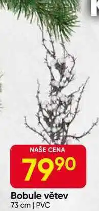 Hruška Bobule větev 73 cm | PVC nabídka