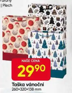 Hruška Taška vánoční 260×320×138 mm nabídka