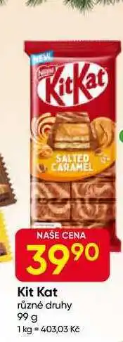 Hruška Kit Kat různé druhy 99 g nabídka