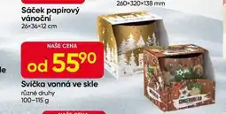 Hruška Svíčka vonná ve skle různé druhy 100-115 g nabídka