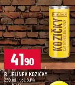 Terno R. JELÍNEK KOZIČKY 250 ml nabídka
