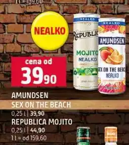Terno AMUNDSEN SEX ON THE BEACH, REPUBLICA MOJITO 0,25 l nabídka
