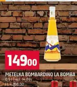 Terno METELKA BOMBARDINO LA BOMBA 0,5 l nabídka