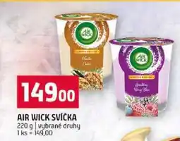 Terno AIR WICK SVÍČKA 220 g nabídka