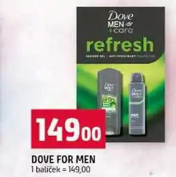 Terno DOVE FOR MEN 1 balíček nabídka