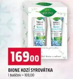 Terno BIONE KOZÍ SYROVÁTKA 1 balíček nabídka