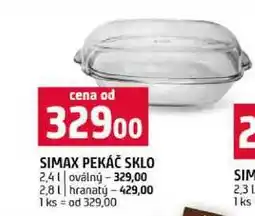Terno SIMAX PEKÁČ SKLO 1 ks nabídka