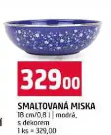Terno SMALTOVANÁ MISKA 1 ks nabídka