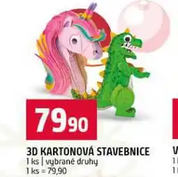 Terno 3D KARTONOVÁ STAVEBNICE 1 ks nabídka