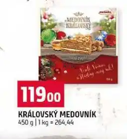 Terno KRÁLOVSKÝ MEDOVNÍK 450 g nabídka