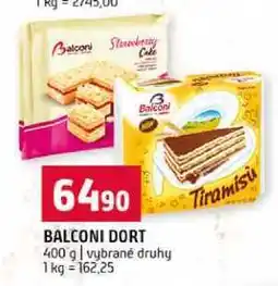 Terno BALCONI DORT 400 g nabídka