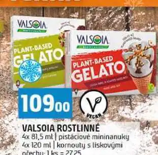 Terno VALSOIA ROSTLINNÉ 4x 81,5 ml, 4x 120 ml nabídka