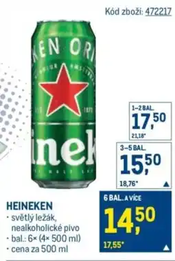 Makro Heineken nabídka