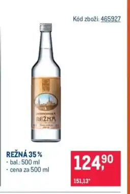 Makro Režná 35% nabídka