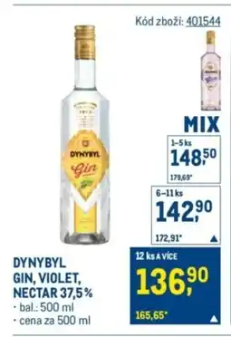 Makro Dynybyl gin, violet, nectar 37,5% nabídka