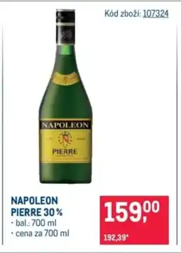 Makro Napoleon Pierre 30% nabídka