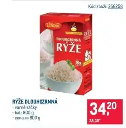 Makro Rýže dlouhozrnná nabídka