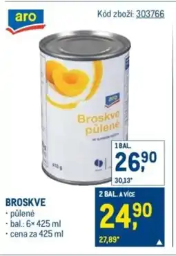Makro Broskve nabídka