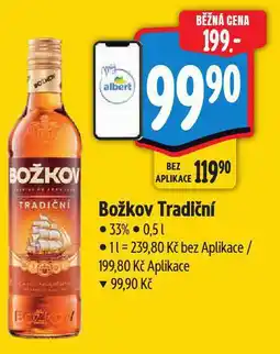 Albert Božkov tradiční nabídka