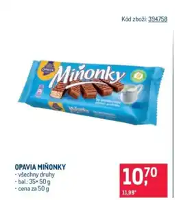 Makro Opavia miňonky nabídka