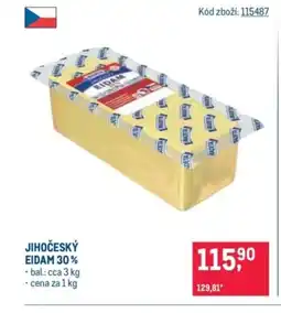 Makro Jihočeský Eidam 30% nabídka